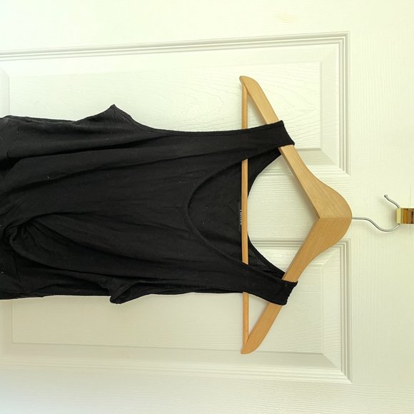 Black Crop Top - Picture 3 of 4